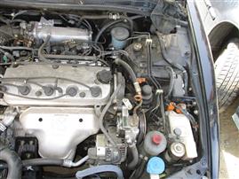 1995 HONDA ACCORD EX, 2.2L AUTO, COLOR BLACK, STK A15225